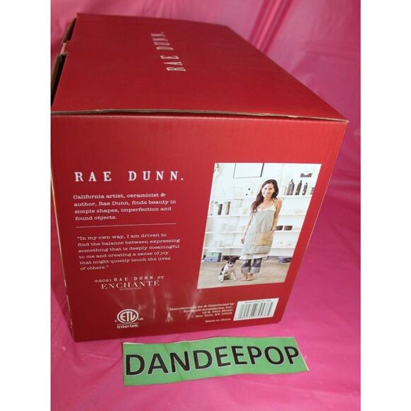 Rae Dunn Enchante 2 Slice Joy Toaster RDHLTS1 Holiday Red In box - Picture 2 of 5